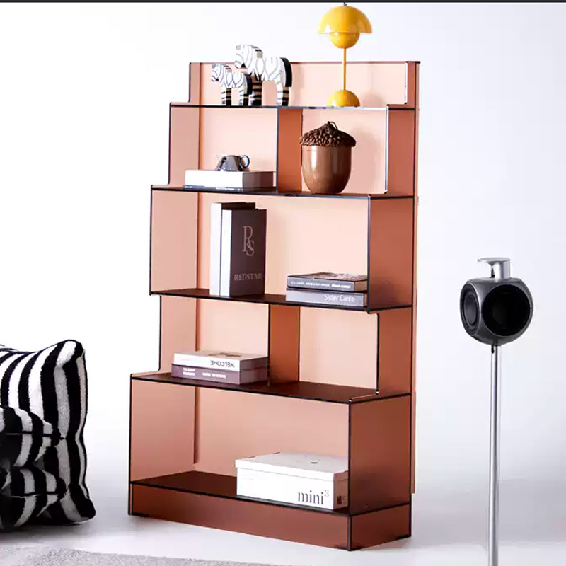 マルチカラーディスプレイラック | 立体的な構造で空間を美しく活用