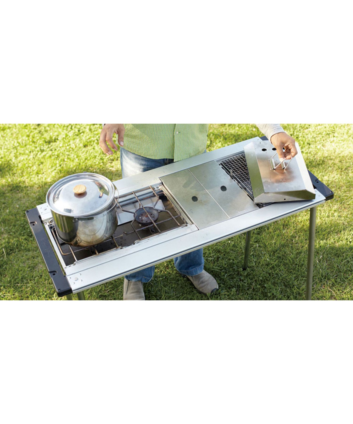 IGT アイアングリルテーブル フレームロング| スノーピーク(Snow Peak)