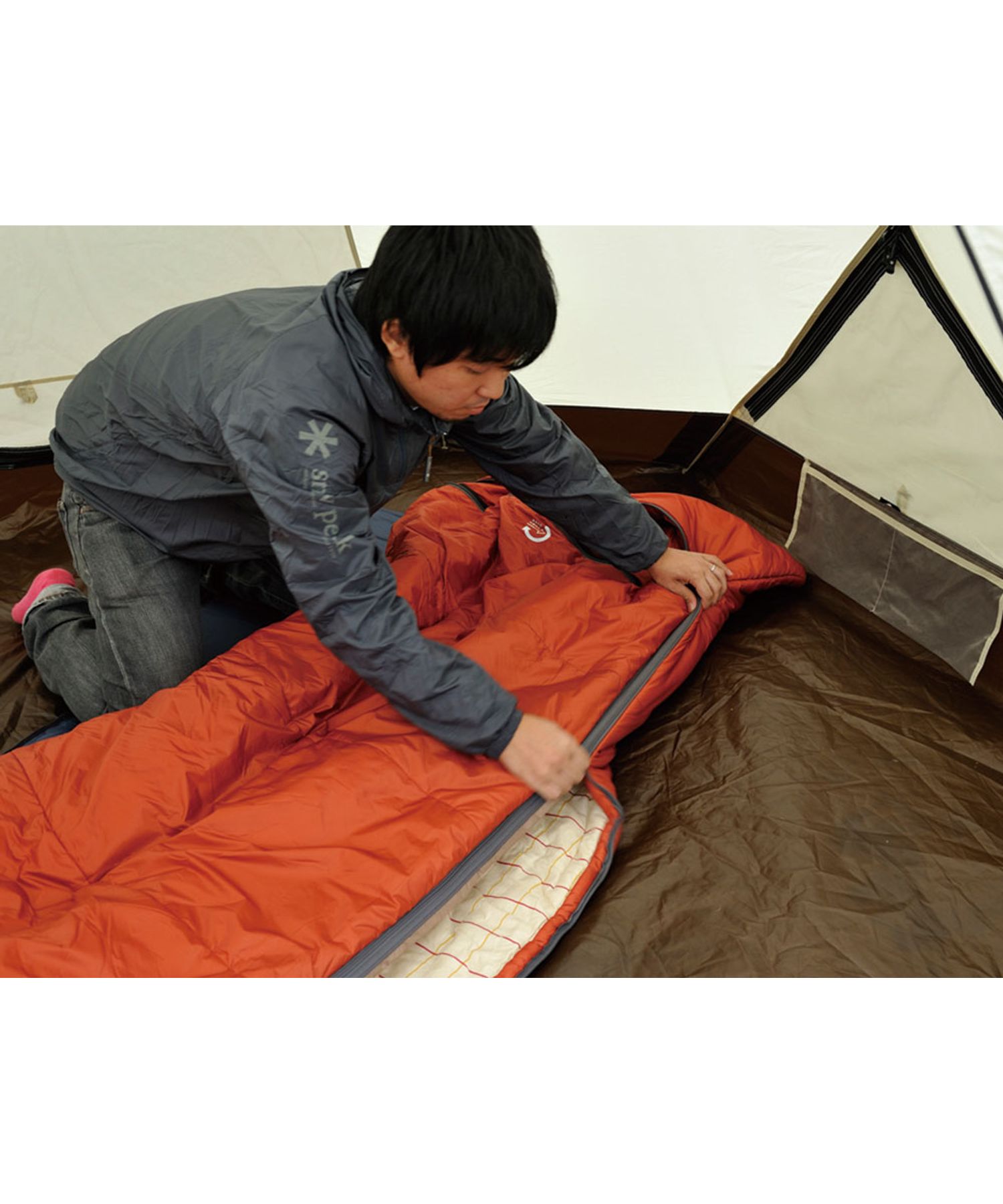 セパレートシュラフ オフトンワイド LX [下限温度3度]| スノーピーク