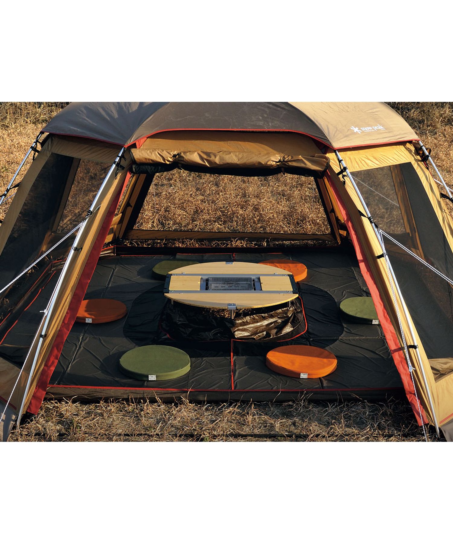 ラウンジクッション グリーン| スノーピーク(Snow Peak)