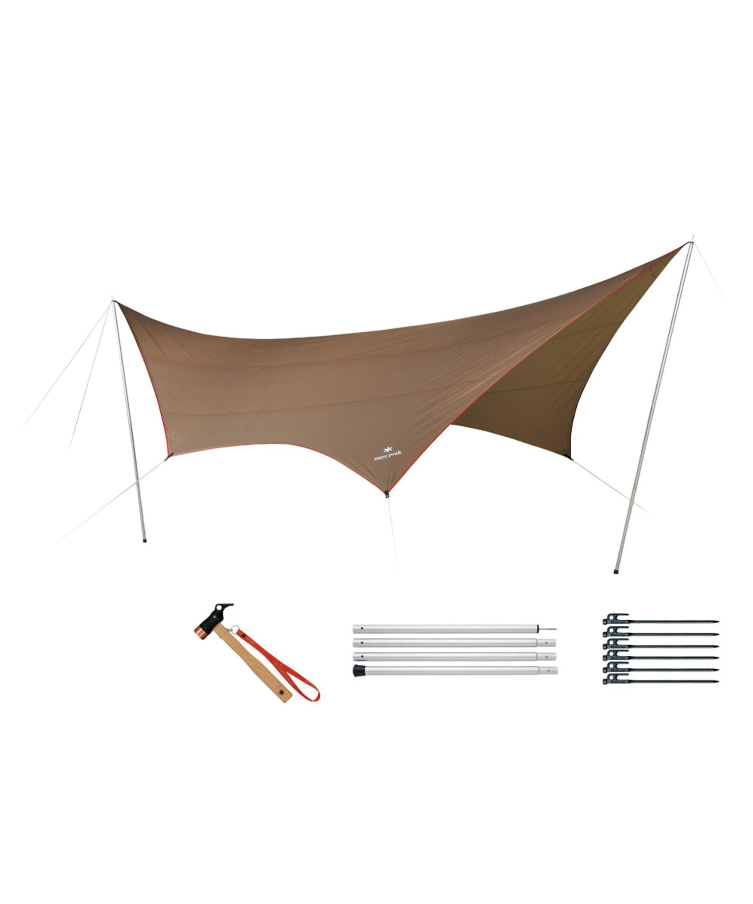 HDタープ“シールド”・ヘキサ（L）Proセット [6人用]| スノーピーク