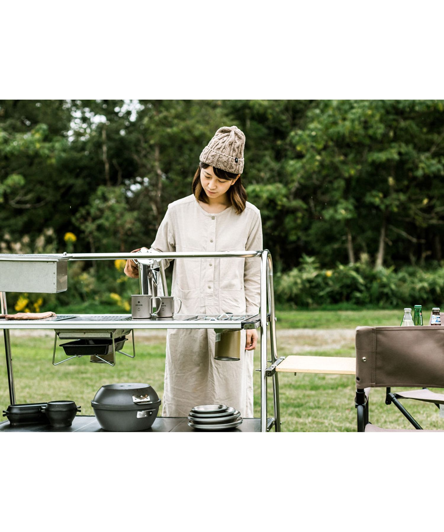 ステンレスキッチンテーブル| スノーピーク(Snow Peak)