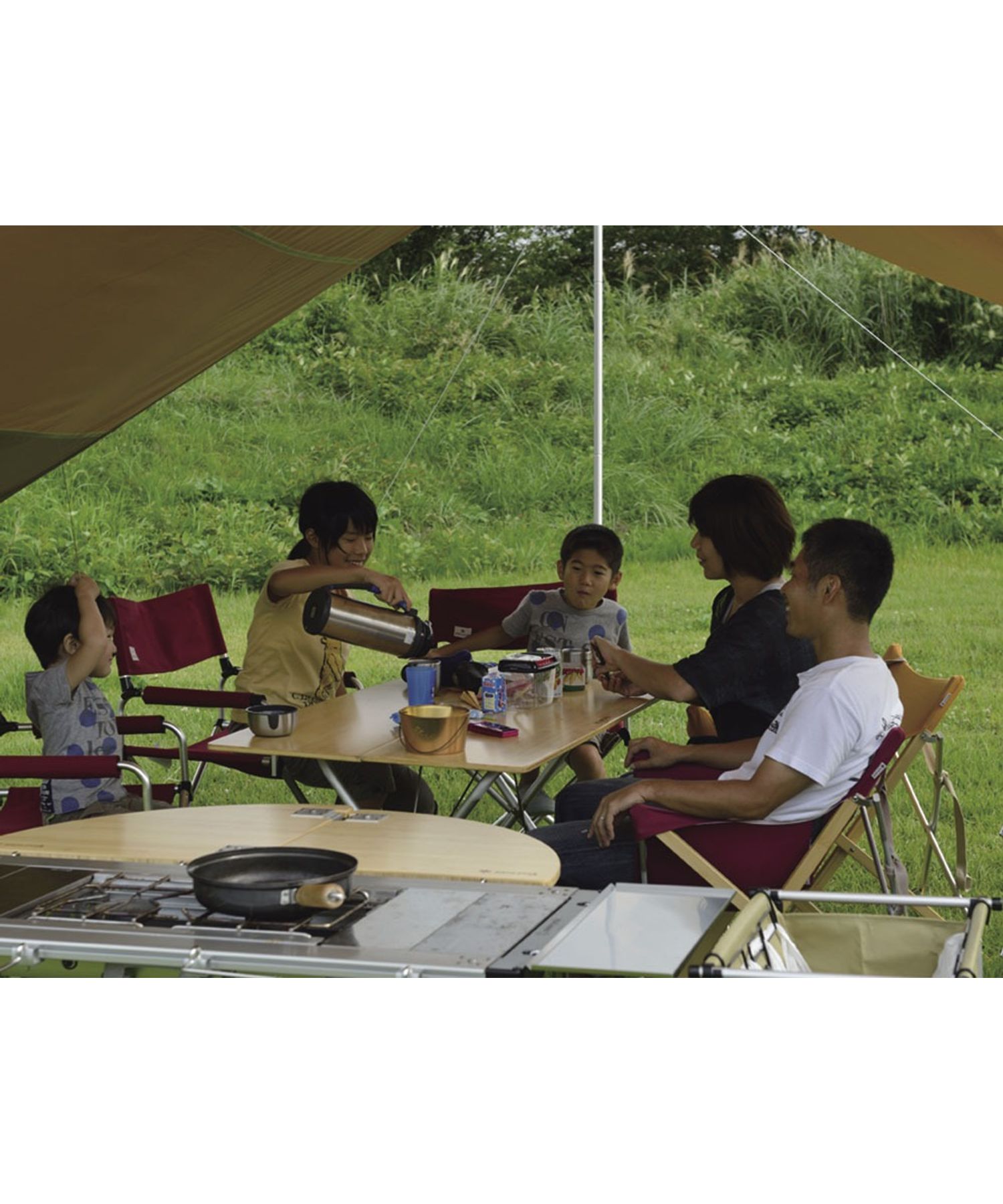 ワンアクションテーブルロング竹| スノーピーク(Snow Peak)