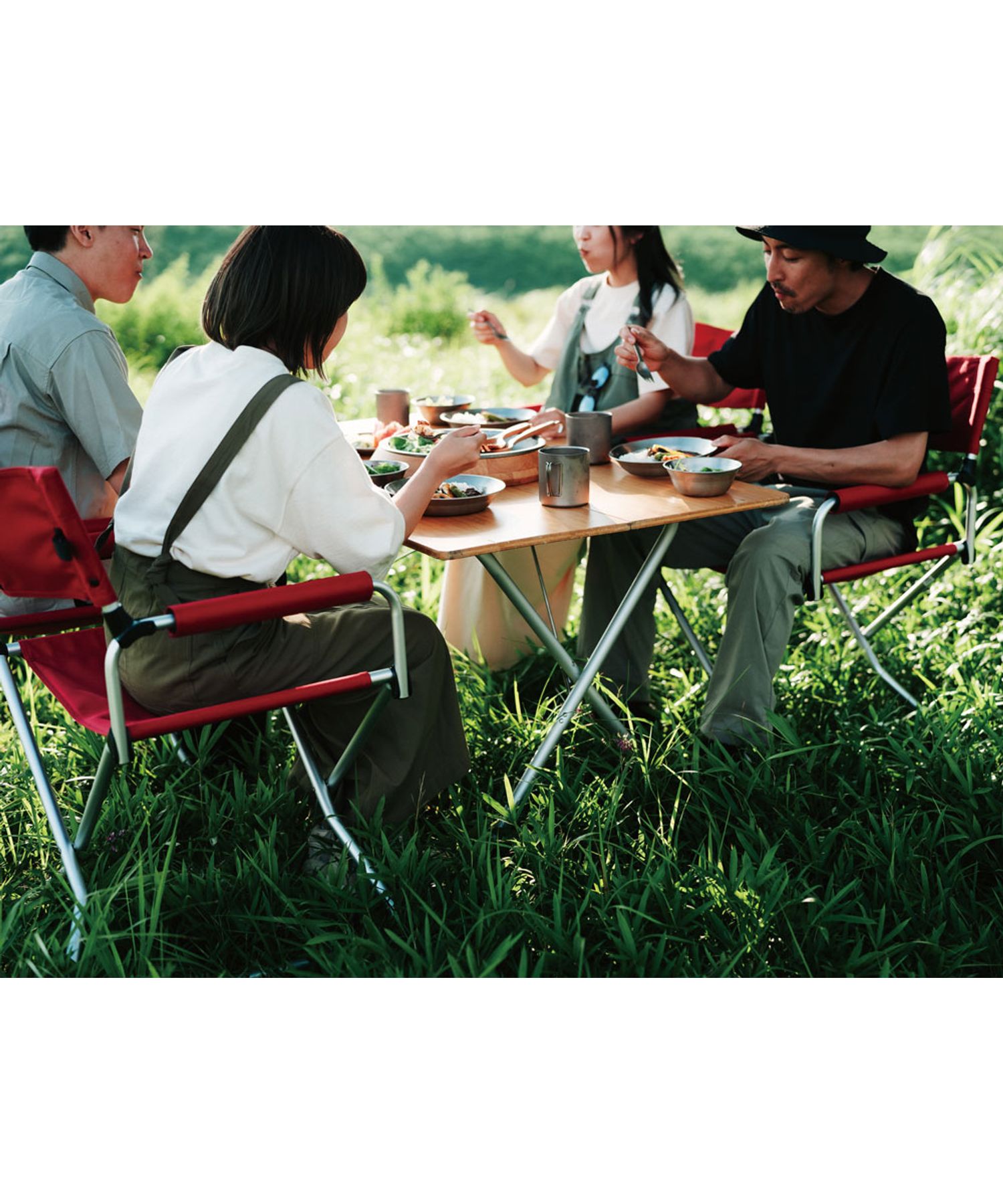 ワンアクションテーブルロング竹| スノーピーク(Snow Peak)