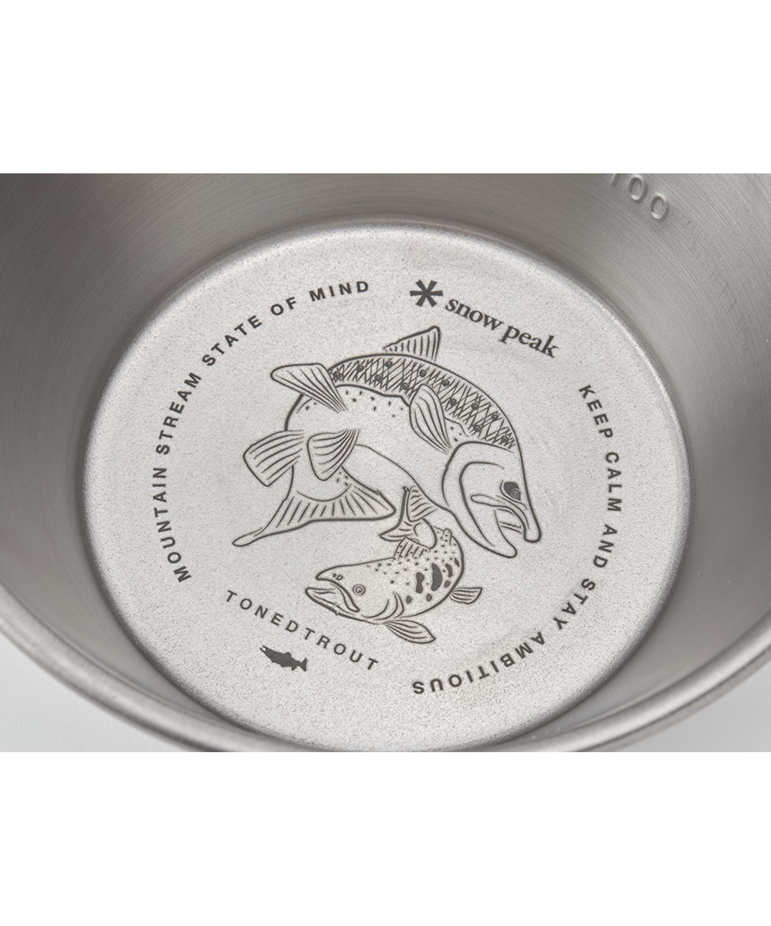 SP×TONED TROUT Ti-Backpacker's Cup| スノーピーク(Snow Peak)
