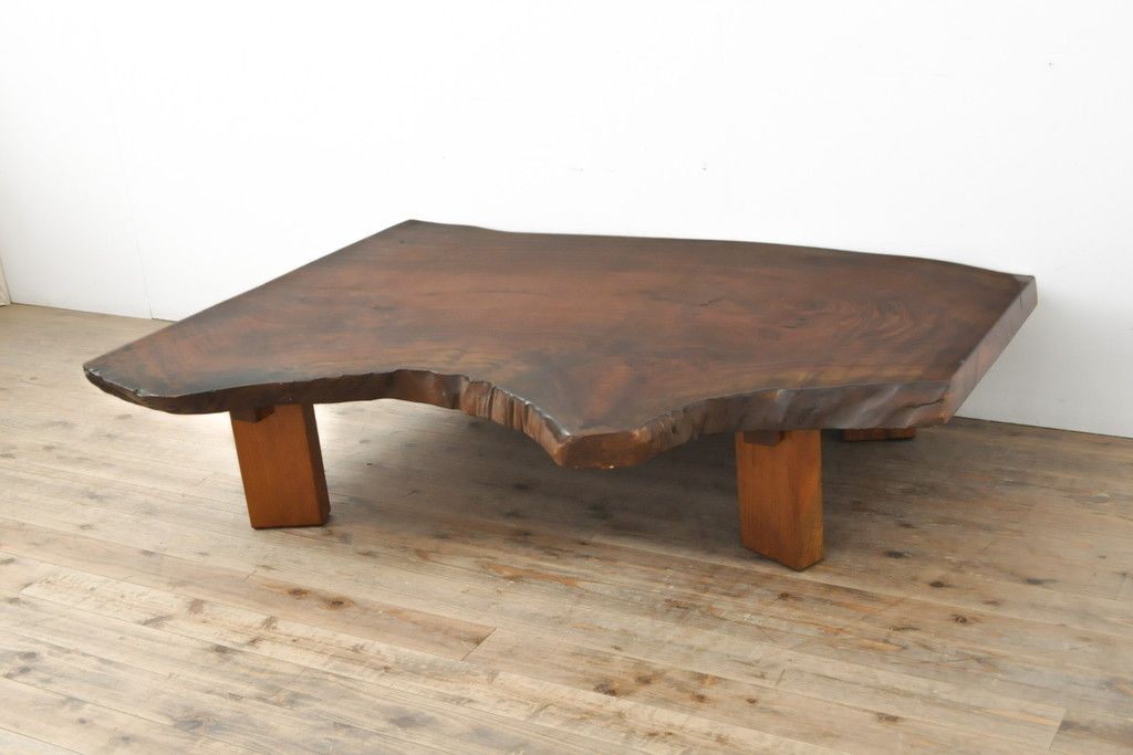 公式】アンティーク家具ラフジュ工房商品詳細ページ中古 美品 分厚い欅