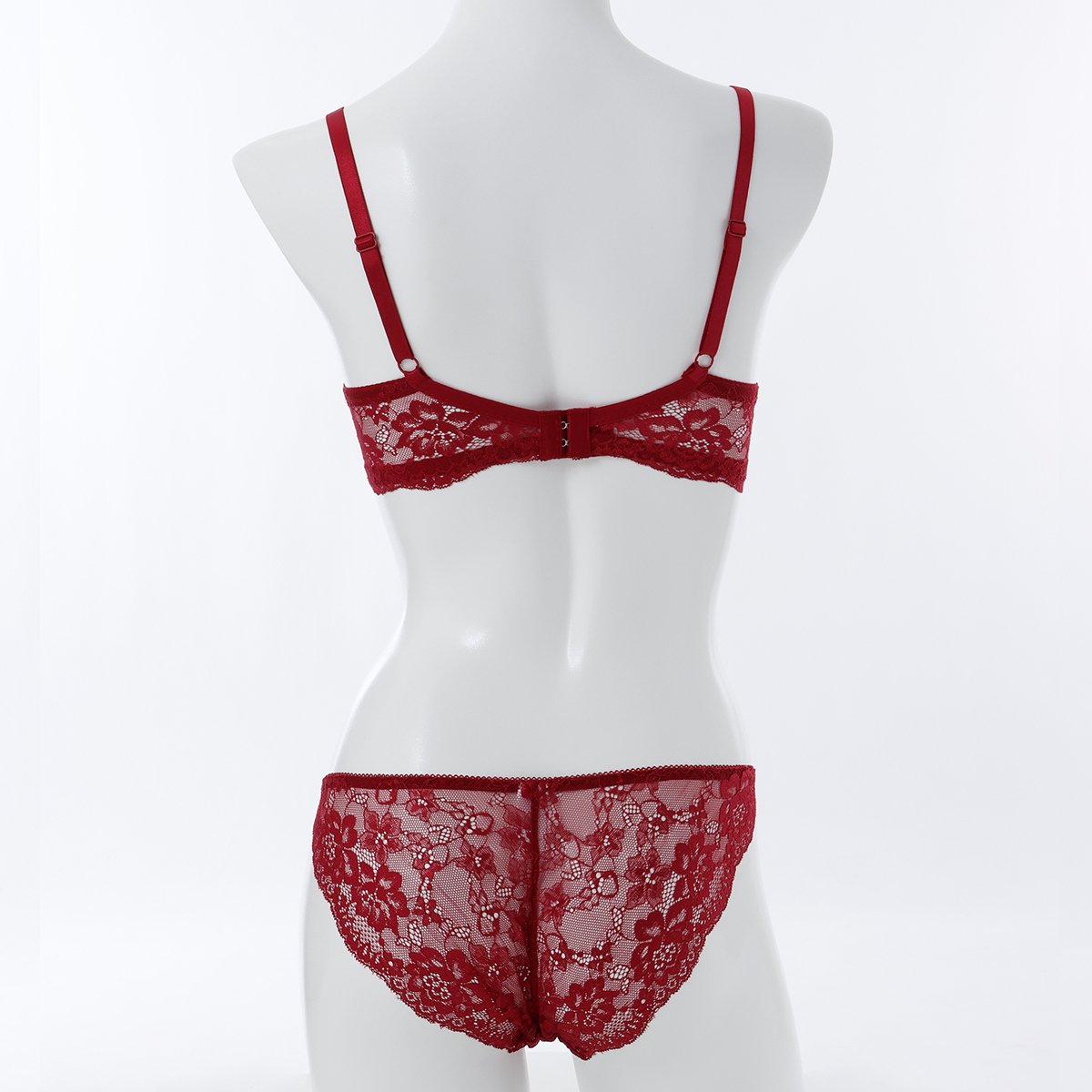 スパークス ゴシックレース ブラジャー ノーマルショーツ セット 脇高