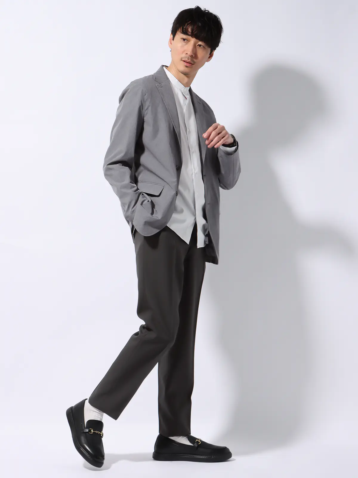 WEB限定／PERFORMANCE SUIT／ジャケット＆パンツ＆Tシャツセットアップ