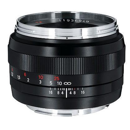Zeiss Planar T* 50mm f/1.4 ZE Lens for Canon EF MountUsed Zeiss