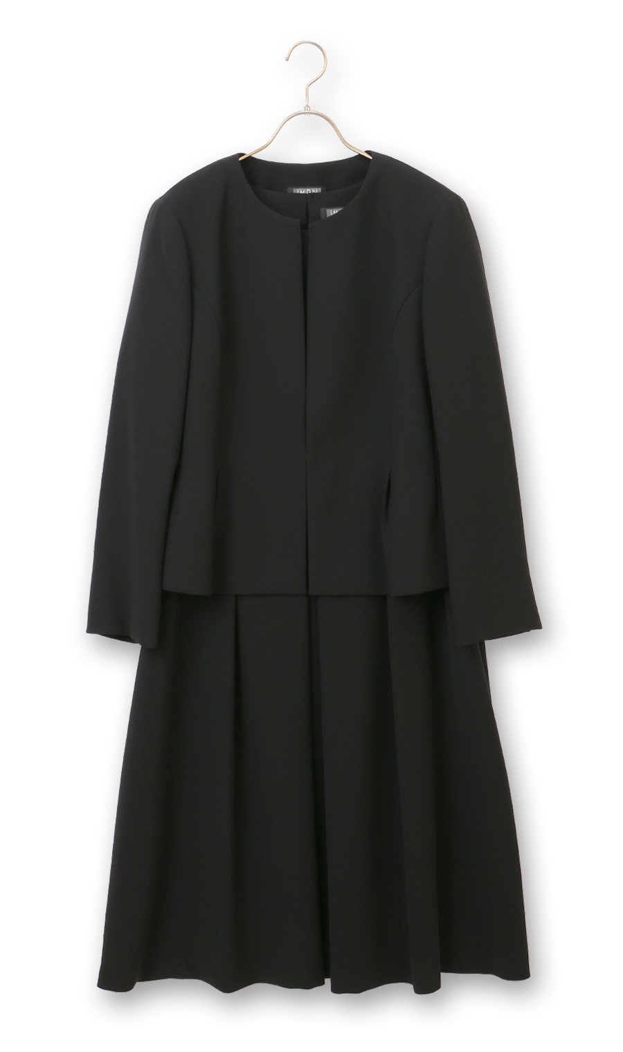 ノーカラータックアンサンブル【クイーン】 (T4N22409A) | I.M.G.N