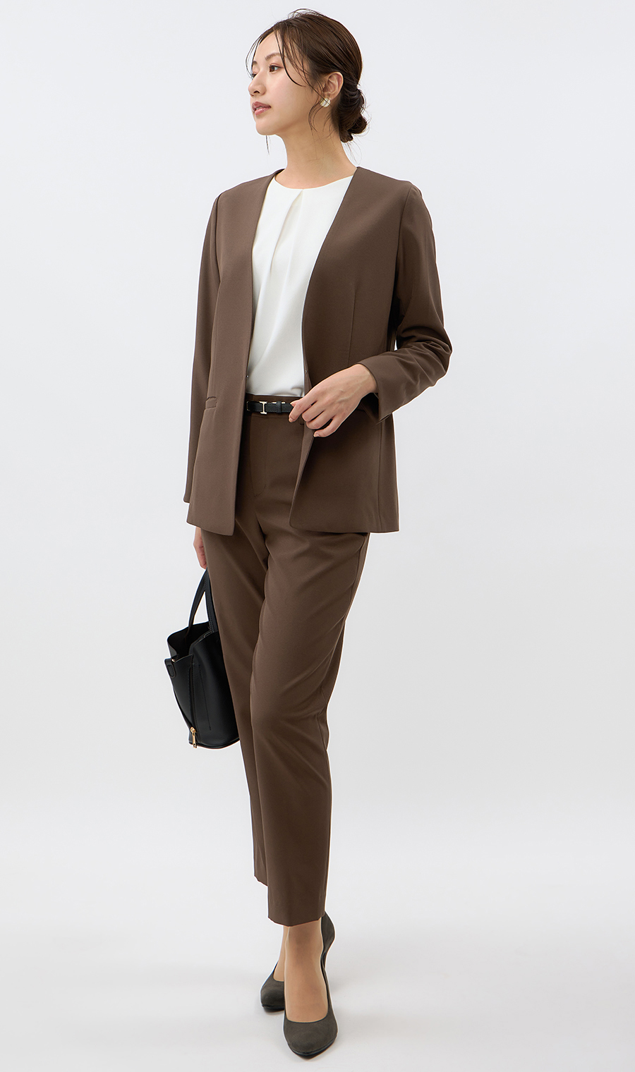 ゼロプレッシャースーツ《Vカラージャケット》《セットアップ着用可