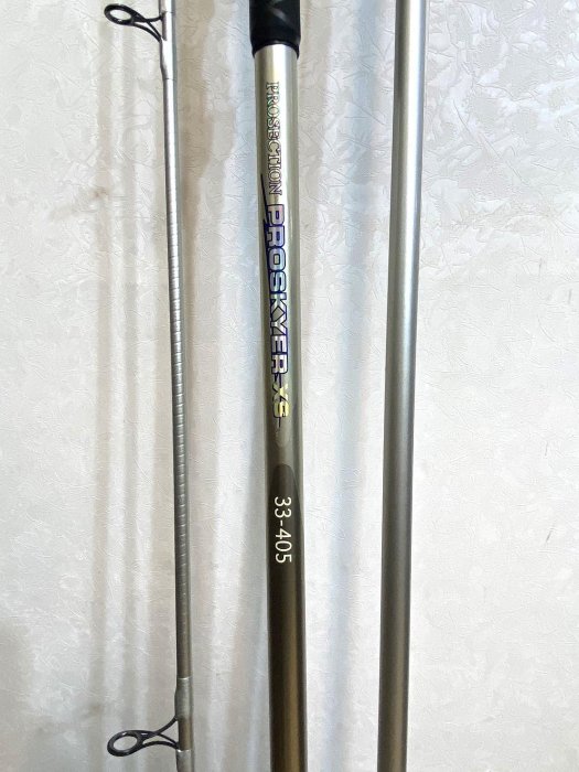 ☆RYOBI PROSKYER XS 33號405 13尺5 遠投並繼竿日本二手外匯精品釣具
