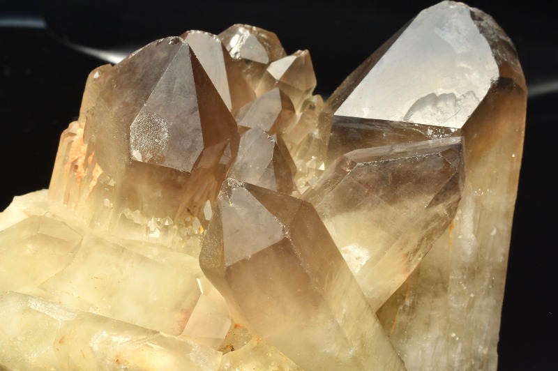 高透明度❗️浄化❗️レインボー☆魔除スモーキーシトリン水晶