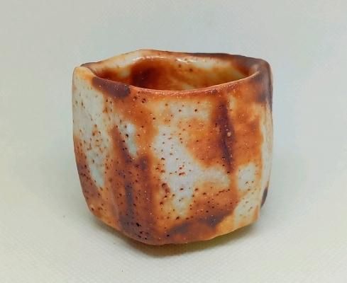 酒器 酒盃・ぐい呑み、 志野 M-tu8-1、 樋口雅之 (ひぐち まさゆき) 作
