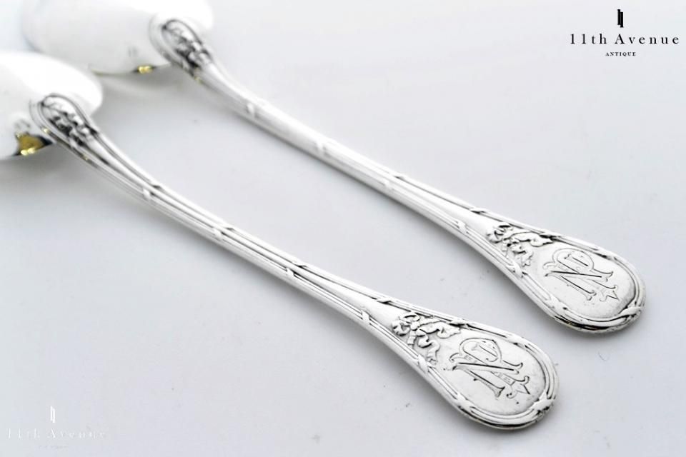 ピュイフォルカ／リード&バートン等】純銀カトラリー 7種16本 ピュイ