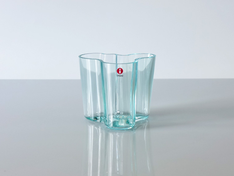 iittala/イッタラ Alvar Aalto ベース H95mm ウォーターグリーン 001