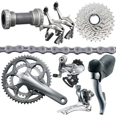 Shimano 105 5700 Groupset silver シマノ 105 5700 グループセット