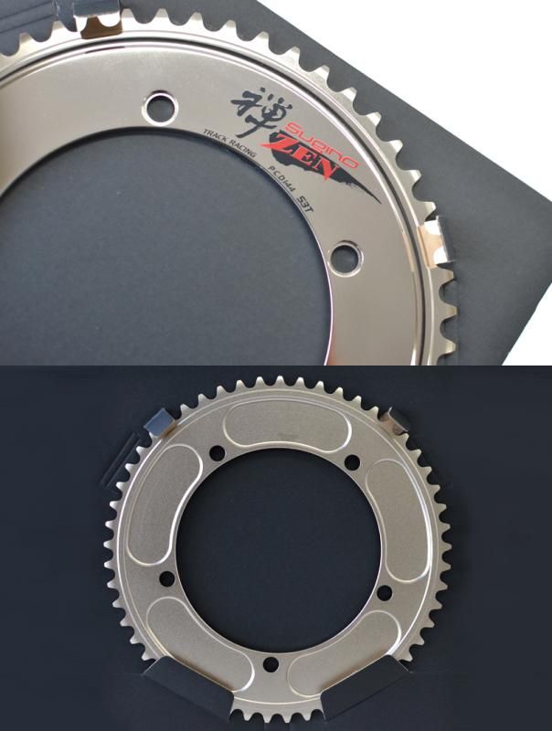 Sugino SUPER ZEN 144 S3 GOLD スギノ スーパー 禅 チェーンリング