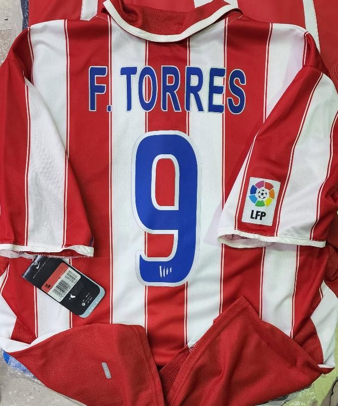 アトレティコ・マドリード（H）04/05 F,トーレス＃9 胸スポンサー