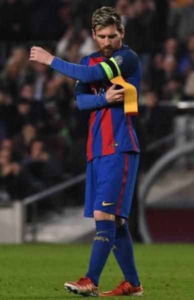 FCバルセロナ（H)16/17 UCL メッシ＃10 パッチx3個付き！