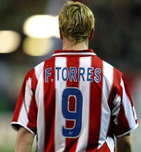 アトレティコ・マドリード（H）04/05 F,トーレス＃9 胸スポンサー