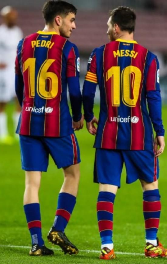 FCバルセロナ（H）20/21 MESSI#10 + LFP（大）パッチ付き！