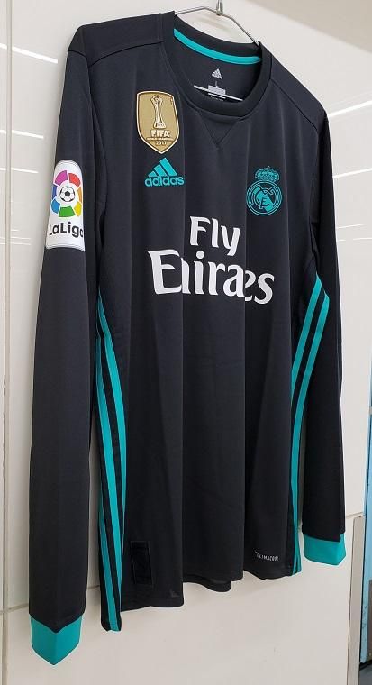 レアル、マドリード（A）17/18 長袖 Laliga ロナウド＃7 + パッチ