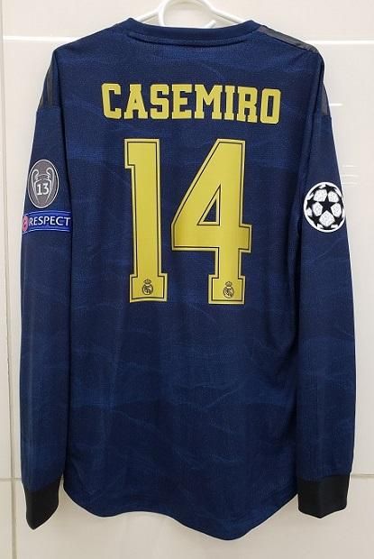 レアル、マドリード（A）19/20 オーセンティック 長袖 カゼミーロ