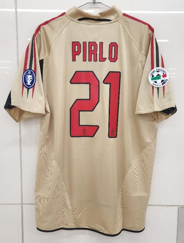 ACミラン（A）04/05 ピルロ＃21 + パッチ2個付き！