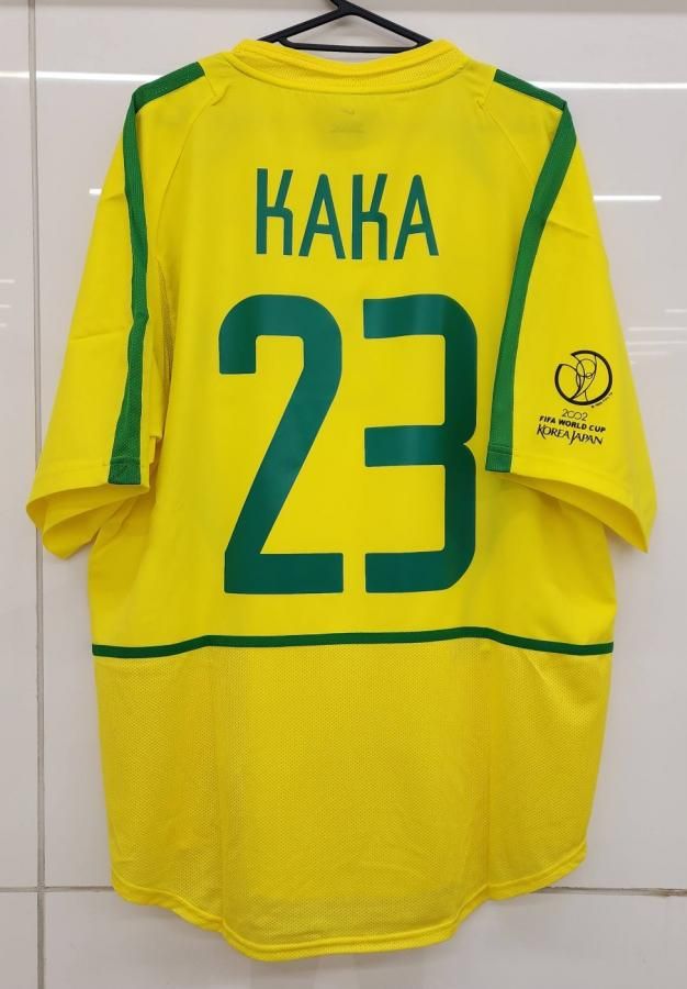 ブラジル代表（H) 2002 カカ＃23「 日韓W杯パッチ付き。」