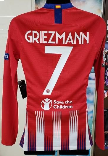 アトレティコ、マドリード（H）18/19 選手支給 長袖 UEFA CL用