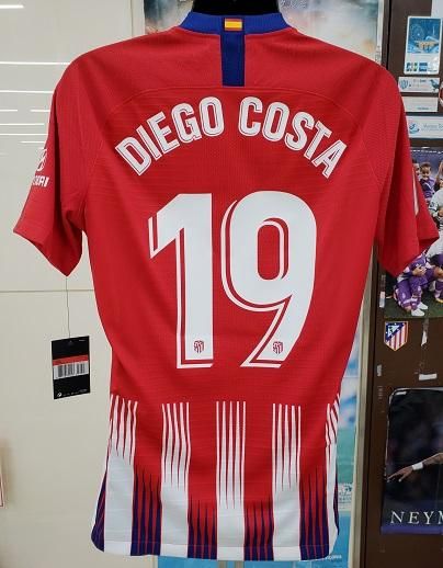 アトレティコ、マドリード（H）18/19 選手支給 ジエゴ、コスタ＃19