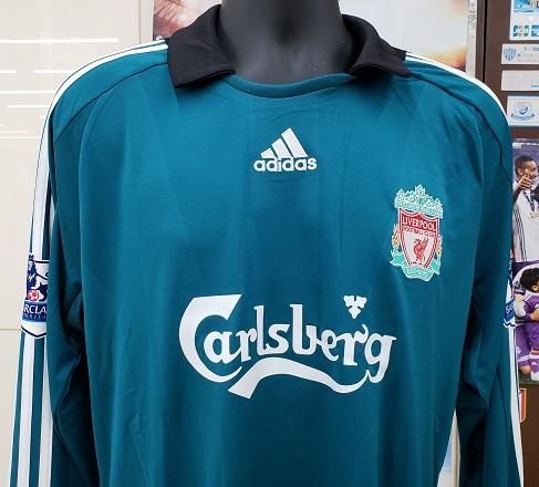 リバプール（3rd）08/09 長袖 トーレス＃9 +パッチ付！