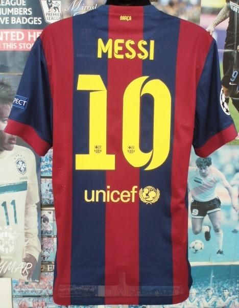 バルセロナ（H）14/15 オーセンティック CL決勝 メッシ＃10