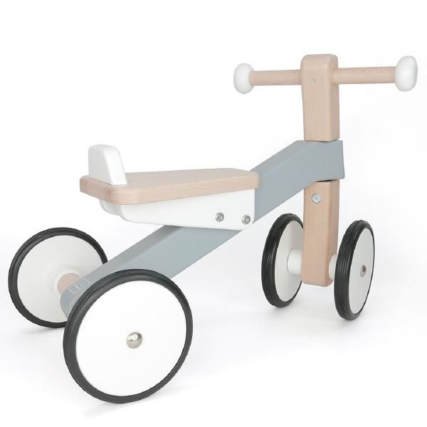 Bornelund ボーネルンド］BAJO 木の四輪バイク 足こぎ四輪車