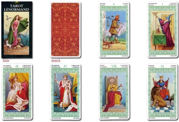 皇帝のカードには『ナポレオン』の姿☆】タロット・ルノルマン