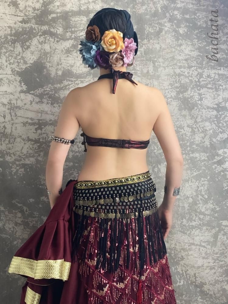 ベリーダンス トライバル/フュージョン ブラ 2サイズ（M/L）TB1715