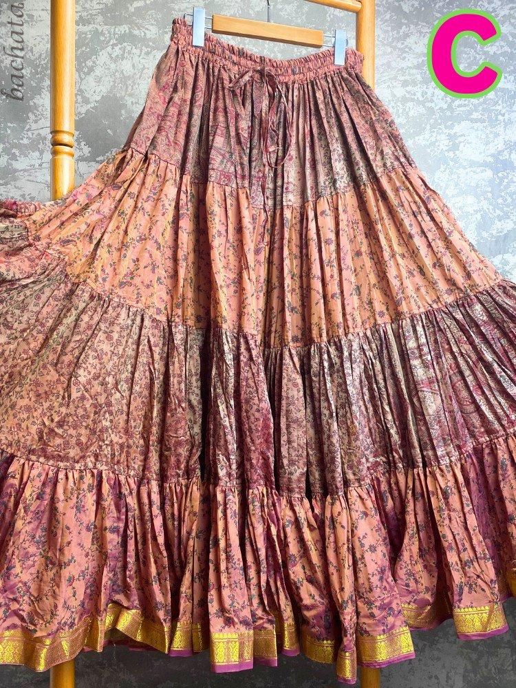 ベリーダンス 25ヤード・ジプシースカート ヴィンテージサリー 偏光