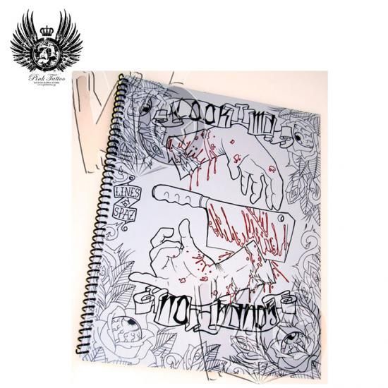 スケッチブック by Spaz タトゥーデザイン本 - タトゥー用品（刺青