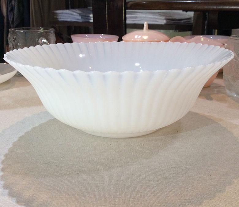 ペタルウェア ボウル ホワイト 1930年～1936年製造 マクベスエバンス