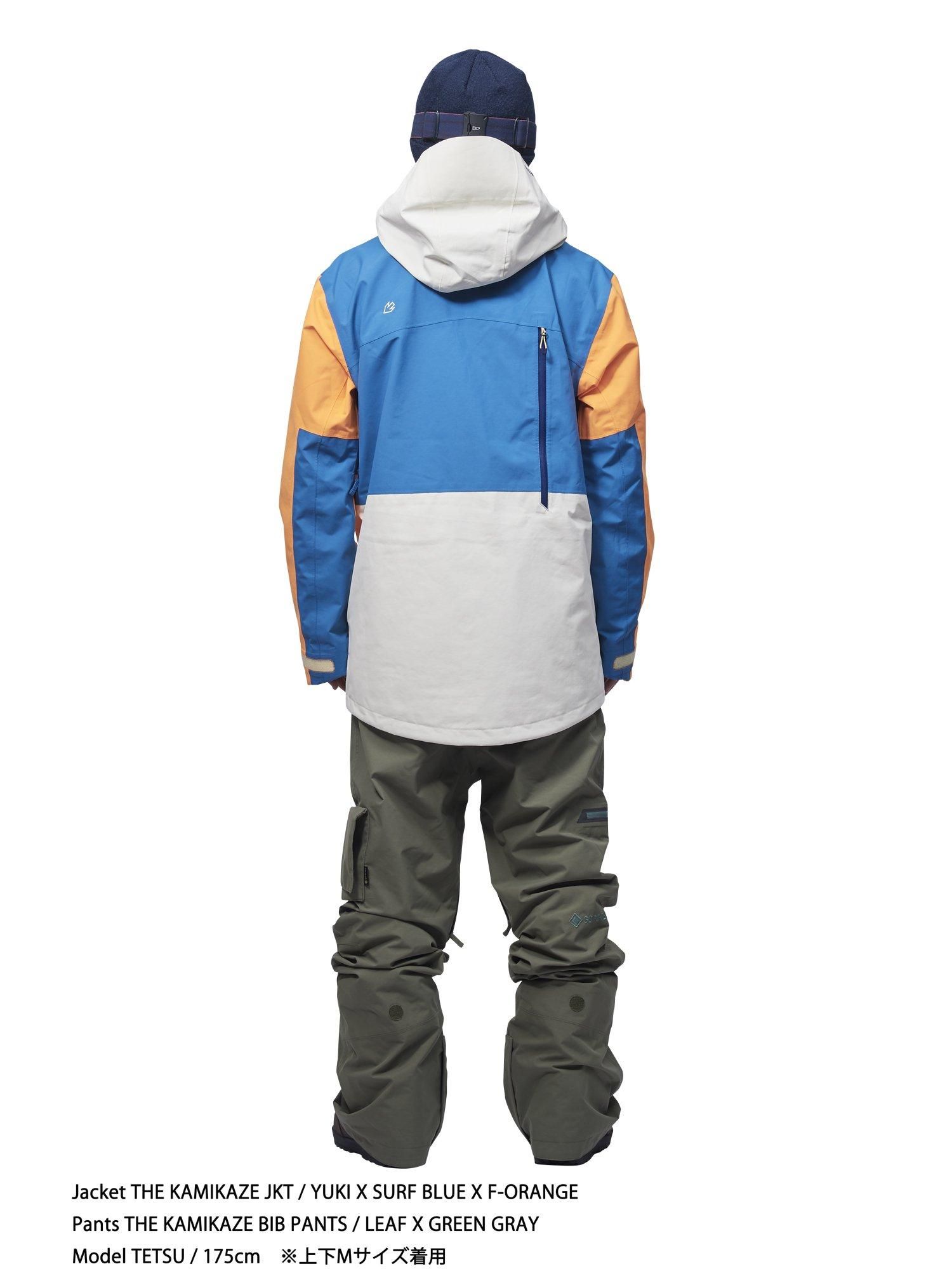 r KAMIKAZE JKT 27 [ GORE-TEX 2L ] YUKI x SURF BLUE x F-ORANGE 展示