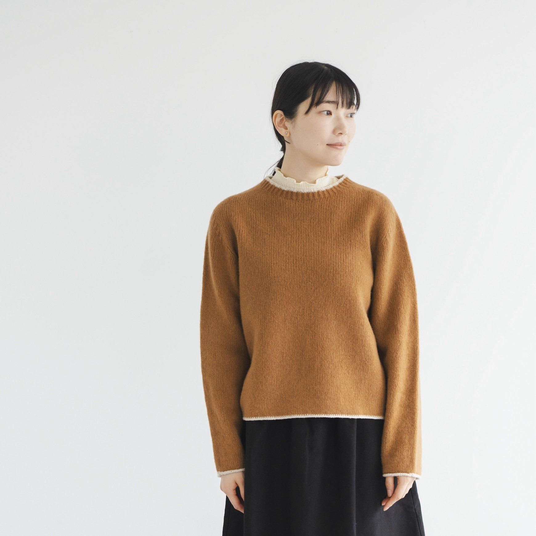 CLASKA（クラスカ）｜ラムウールカシミヤクルーネックセーター