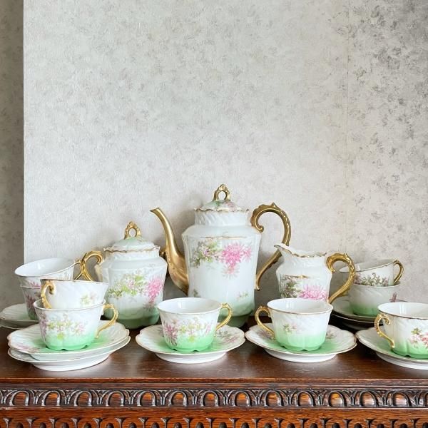 リモージュ ティーセット10客 - アンティークモール＆蚤の市情報サイト