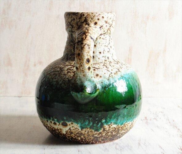 ヴィンテージ 西ドイツ製 Bay Keramik 陶器花瓶