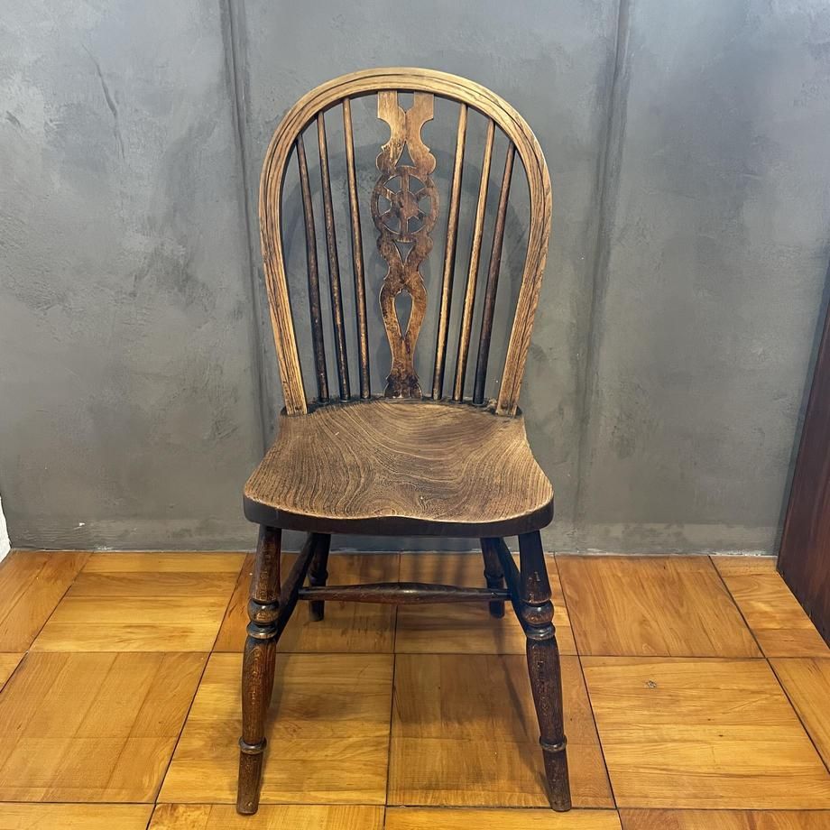 イギリス製 ウィンザーチェア 木製 ダイニングチェア