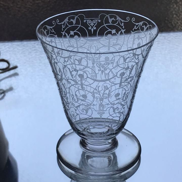 オールドバカラ ミケランジェロ ワイングラス アンティーク