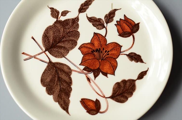 ヴィンテージ アラビア カフェ プレート 17cm