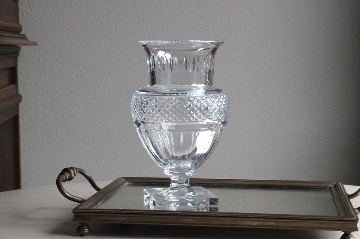 希少なアンティークバカラのフラワーベース 1821-1840年モデル