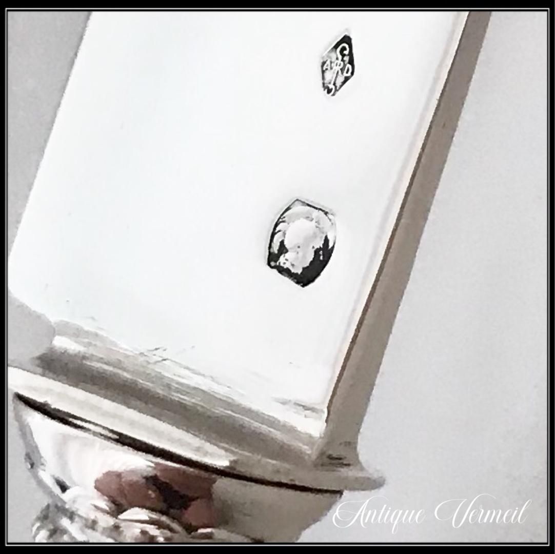 フランス製アンティーク 白蝶貝デザートナイフ＆フォーク