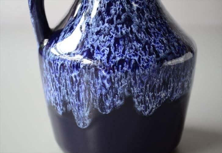 ヴィンテージ 東ドイツ製 Strehla 陶器 花瓶